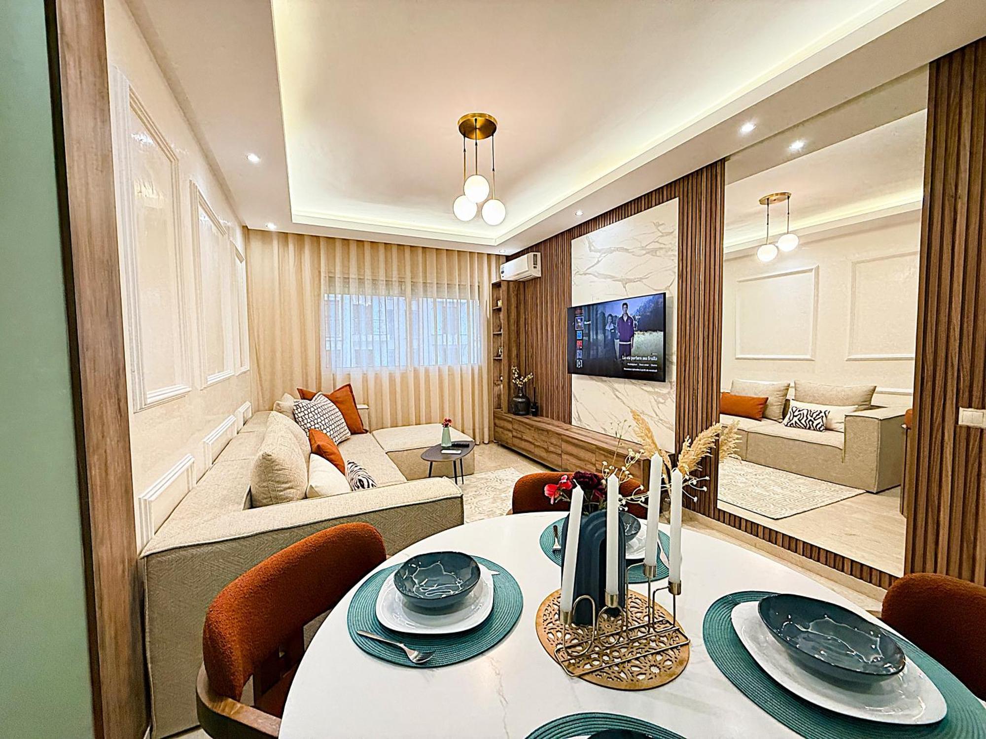 Cosy Greeny 3 Bdr - Downtown Near Oasis Train And Tramway Casablanca Extérieur photo