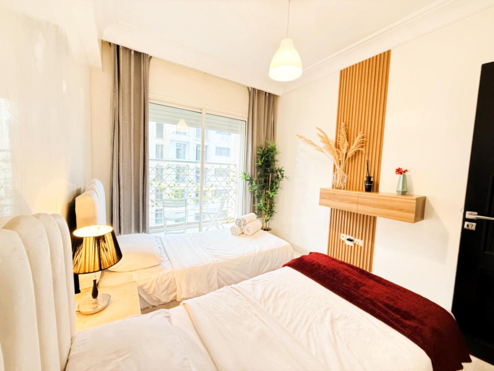 Cosy Greeny 3 Bdr - Downtown Near Oasis Train And Tramway Casablanca Extérieur photo