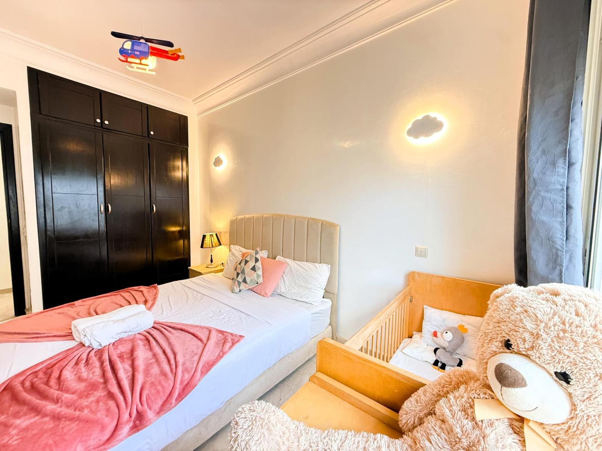 Cosy Greeny 3 Bdr - Downtown Near Oasis Train And Tramway Casablanca Extérieur photo