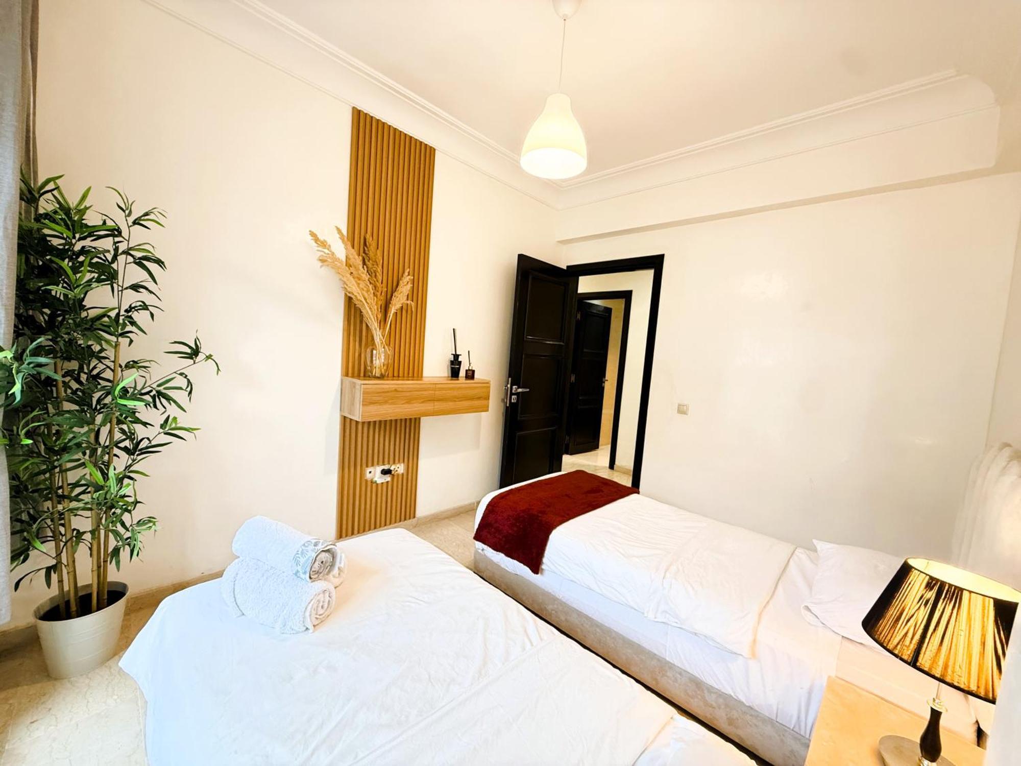 Cosy Greeny 3 Bdr - Downtown Near Oasis Train And Tramway Casablanca Extérieur photo