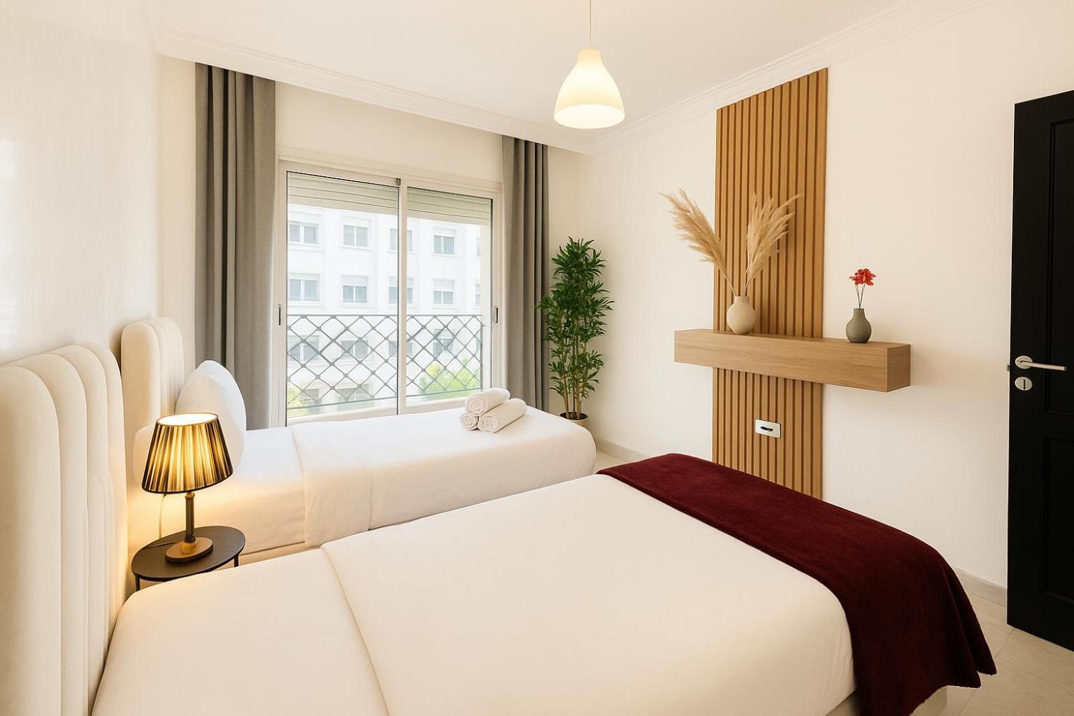 Cosy Greeny 3 Bdr - Downtown Near Oasis Train And Tramway Casablanca Extérieur photo
